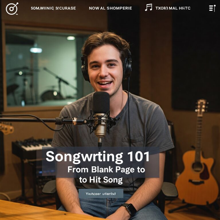 Songwriting 101: From Blank Page to Hit Song