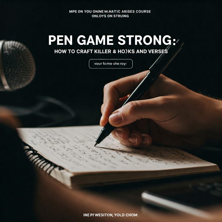 Pen Game Strong: How to Craft Killer Hooks and Verses